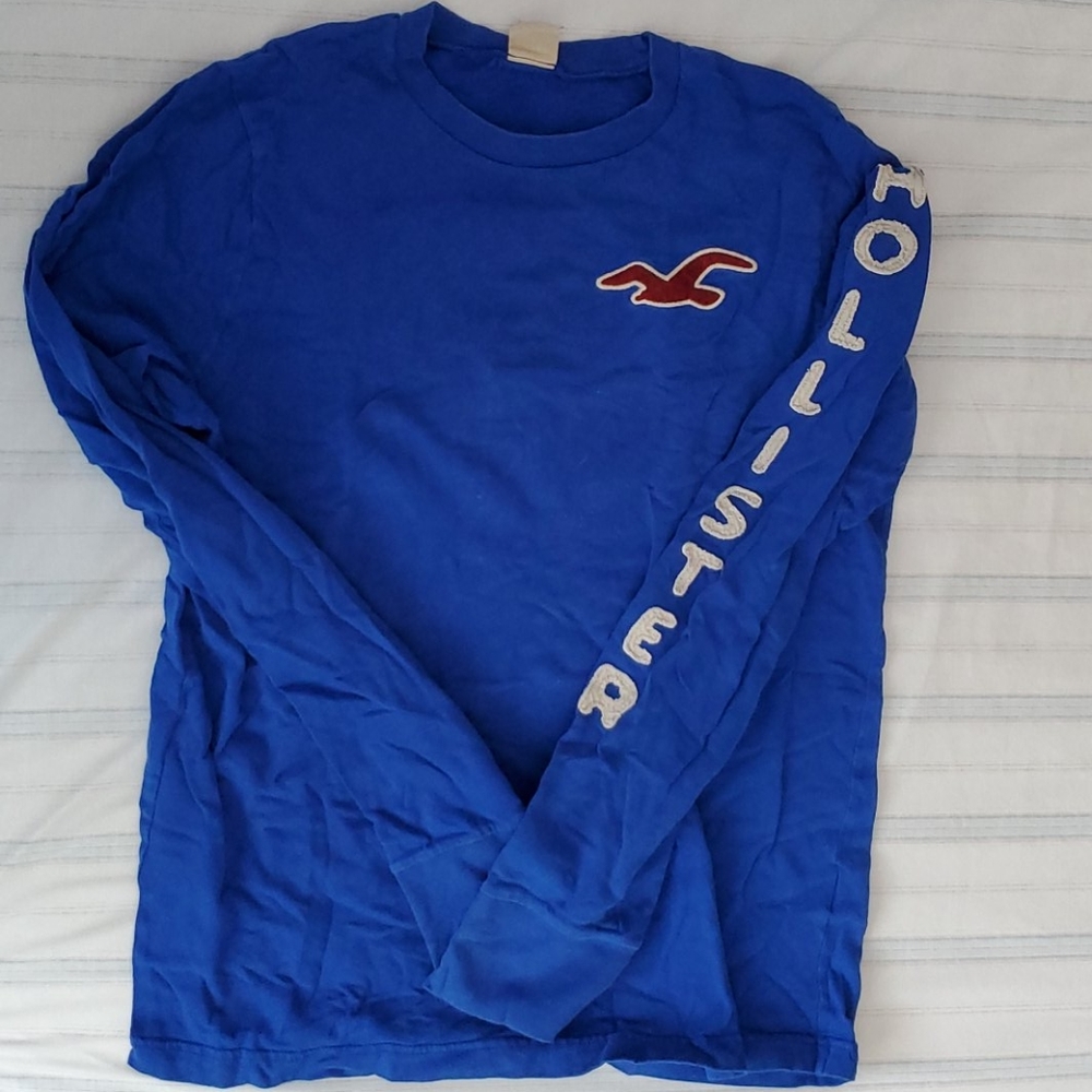 Hollister Blue Long Tee